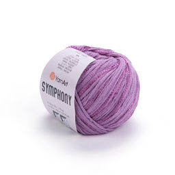 Симфония (Symphony) пряжа YarnArt 80%хлопок 20%вискоза 10х50г/125м  фото 16