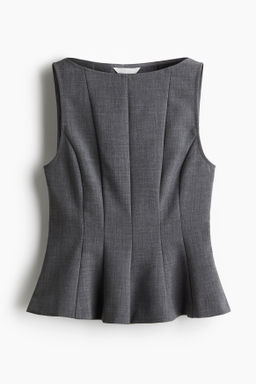 Top con peplum