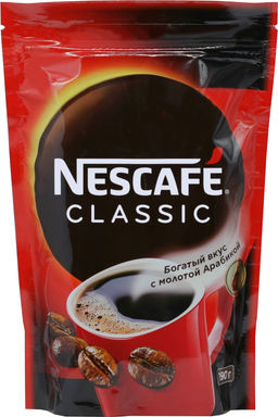 Nescafe. Classic с молотым 190 гр. мягкая упаковка