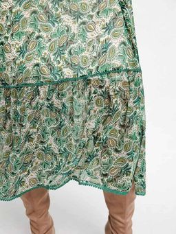 Платье, зеленое - Linea tesini фото 6