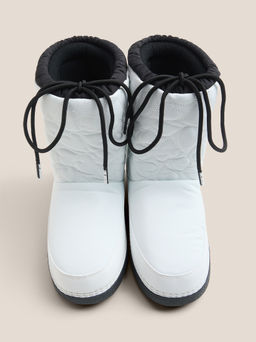 Женские дутики LOVE MOSCHINO SKI BOOT Артикул 4562720, белый  фото 4