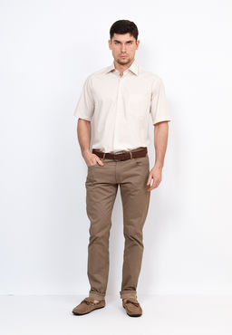 Сорочка мужская короткий рукав GREG Gb520/309/BG  фото 3