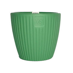 Горшок с дренажной системой Эви VipSet 4,5л зеленый (AME-4,5-08) (63)