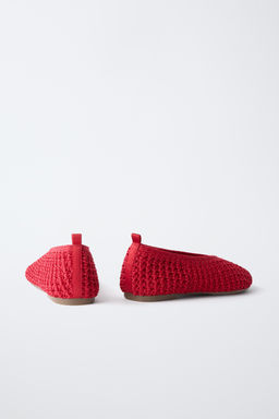 BAILARINA CROCHET / Rojo - Zara фото 5
