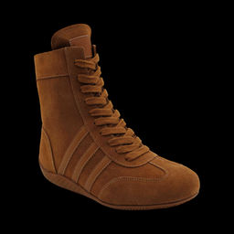 Ботинки из натуральной кожи P-MR22-5 коричневые