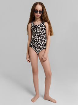 Купальник для девочек слитный леопардовый - Mark formelle фото 3