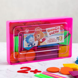 Счётный материал «Учимся считать», 130 элементов в наборе, Фиксики, МИКС