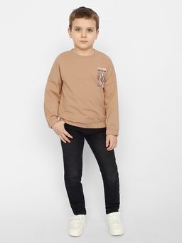 CRB wear/CSKB 63467-31-353 Джемпер для мальчика,бежевый/Ex.Cherubino  фото 2