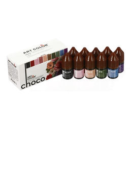 Набор красителей жирорастворимые Art Color choco paint 10 цветов