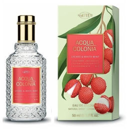HOUSE OF 4711 AQUA COLONIA LYCHEE & WHITE MINT u EDC 100 ml M,