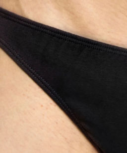 ATLANTIC 2BMP-253 Трусы стринги Basic - набор 2 шт. черный  фото 3