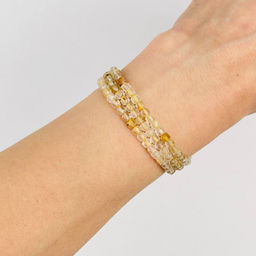 Бусины для украшений из Рутилового кварца 39 см