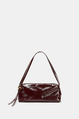 BOLSO DE HOMBRO DETALLE HEBILLAS / Marr?n - Zara фото 3