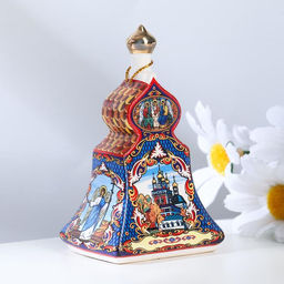 Колокольчик Терем большой, гжель - Simaland фото 2