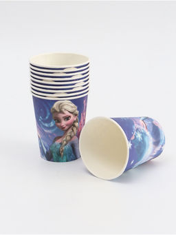 Стакан одноразовый 250 мл, набор 10 шт., Холодное сердце