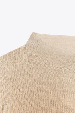HIGH NECK KNIT SWEATER - Zara фото 7