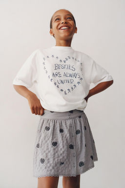 SLOGAN PRINT T-SHIRT - Zara фото 5