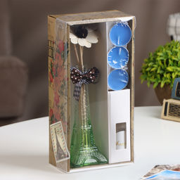 Набор подарочный Париж (диффузор и свечи) жасмин, Богатство Аромата 8 марта фото 2