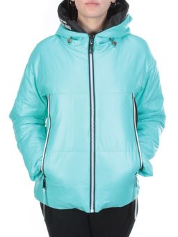 8278 TURQUOISE Куртка демисезонная женская BAOFANI (100 гр. синтепон) - Fashion фото 2