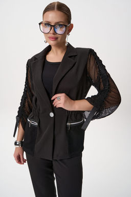 Пиджак Кейти (чёрный) - Эльза фото 3