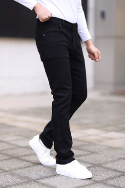 TRENDYOL MAN Siyah Regular Esnek Kumas Jeans Kot Pantolon TMNSS25JE00001 - Trendyolmilla фото 8