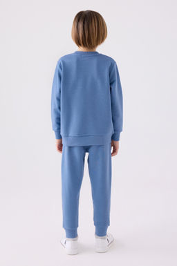 Erkek _ocuk Mavi Pijama Tak_m_