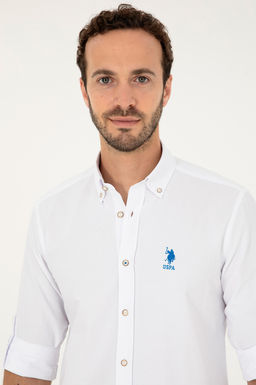 U. S. Polo Assn / Мужская рубашка Saks с длинным рукавом - U.s. polo assn фото 2