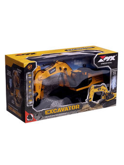 Машинка радиоуправляемая Стройка, экскаватор, металлический ковш, аккумулятор, световые, звуковые и дымовые эффекты - Simaland фото 7
