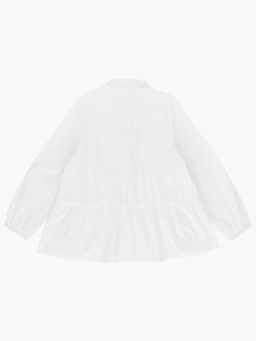 Рубашка для девочки подросткам школьная форма UD 7816 белый - Mini maxi фото 3