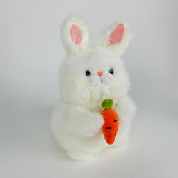 Мягкая игрушка Зайка с морковкой 25 см (арт. 3847/25) - Storyland фото 9