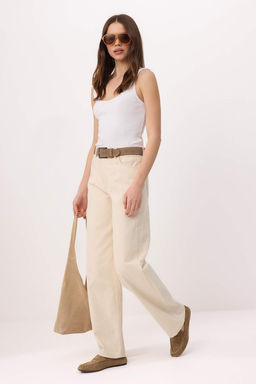 TRENDYOLMILLA Mavi Yuksek Bel Barrel Baggy Jeans TWOAW25JE00130  фото 25