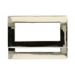 Фурнитура сумочная металл Micron GB 1111 Шлевка декоративная 49 х 65 мм 10 шт. СК/Распродажа №30 под золото