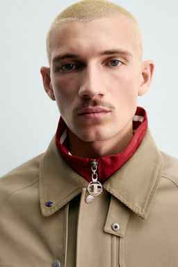 CHAMPION ® X ZARA POCKET TRENCH COAT  фото 6
