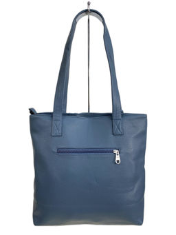 Женская сумка из искусственной кожи, цвет синий - Greta фото 2