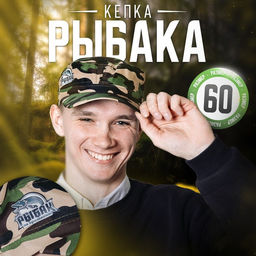 Кепка Рыбак по призванию! взрослая