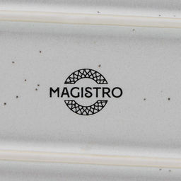 Блюдо Magistro Urban, 450 мл, 24×13.7×2.7 см, овальное, фарфор, белое