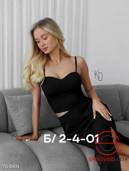 Бесшовный женский базовый топ - Bruno фото 7