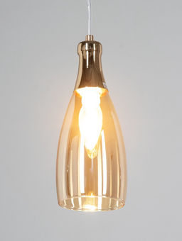 Светильник подвесной 06979/1HQ, 1×40 Вт, E14, золотистый