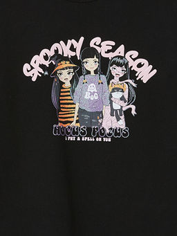 Bisiklet Yaka K?z ?ocuk Ti??rt - Waikiki фото 2