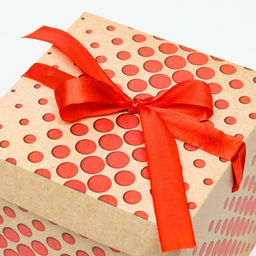 Цена за 12 шт. Коробка Самосборная Горошек крафт 15х15х15 см - Simaland фото 3