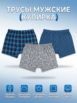 Т3 Трусы мужские (кулирка)