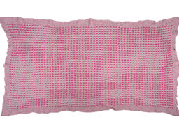 24С222-ШР/у. 75*140 Полотенце Домовой цв. 3 рис. 209 розовый с чёрным - Текс-дизайн фото 12