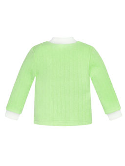 Кофточка ясельная салатовая