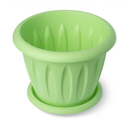 Горшок для цветов п/эт. с поддоном "Фелиция" 0,4л (С101К)