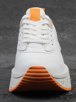 04-S77-42 WHITE Кроссовки женские (натуральная кожа) - Фабричный китай фото 6