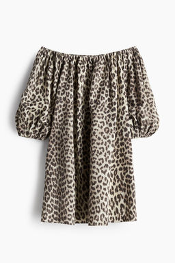 Vestido off-the-shoulder - H&m фото 5