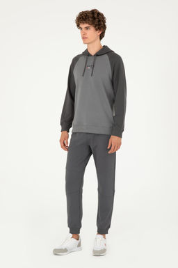 Мужские спортивные штаны антрацитового цвета - U.s. polo assn фото 3