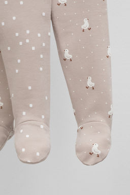 Crockid _ К 400220-2уп/мини квадратики,цыпленок ползунки яс