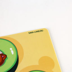 Коврик под миску нескользящий «Авокадо кот», 43×28 см