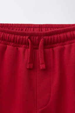 CONJUNTO CAMISETA Y BERMUDA INTERLOCK / Rojo - Zara фото 7